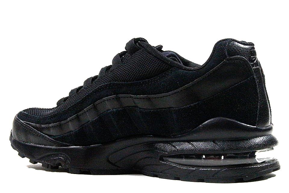 Nike Air Max 95 "Black/Black" GS by Nike Air Max