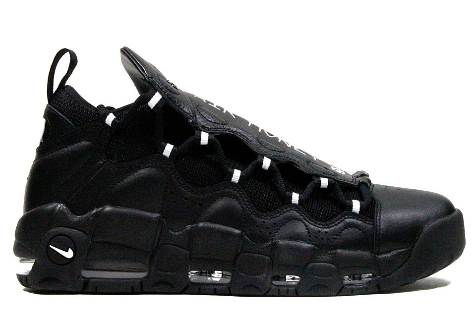 Nike Air More Money "Black/Metallic Silver"