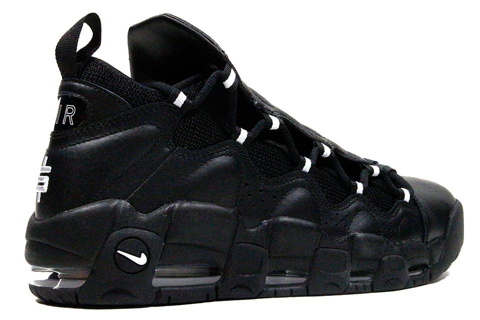 Nike Air More Money "Black/Metallic Silver"