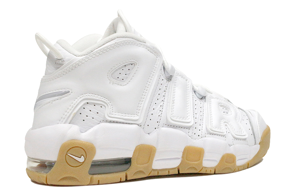 Nike Air More Uptempo âWhite Gum Bottomâ (GS)