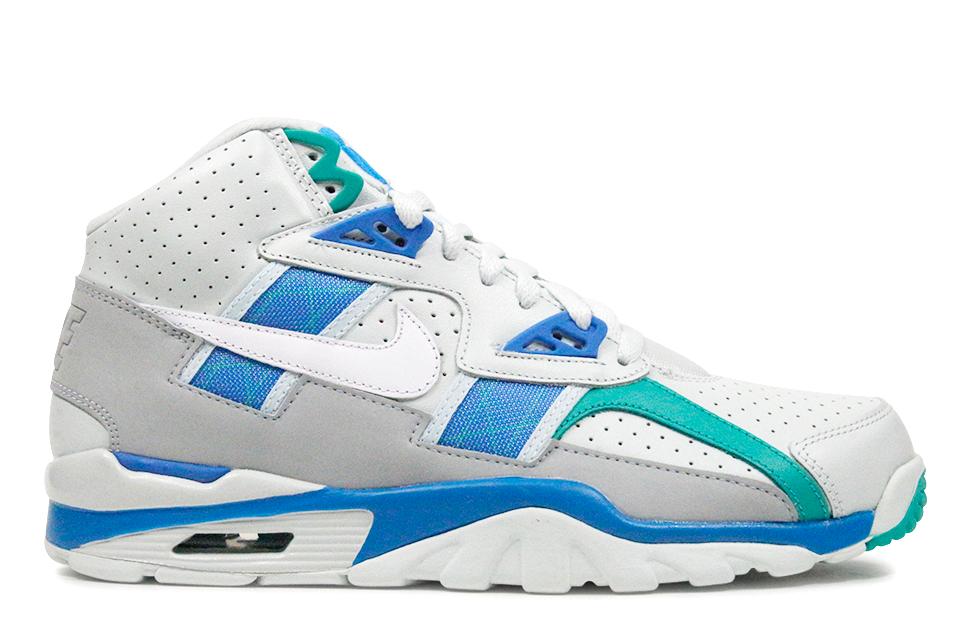 Nike Air Trainer SC High "Barely Grey/White-Blue Orbit"
