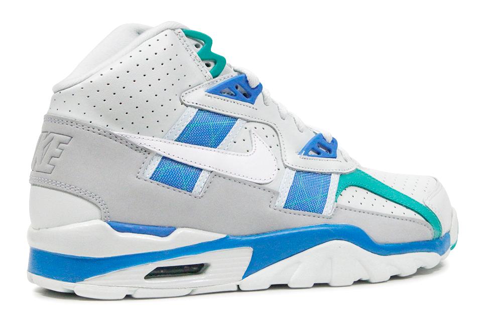 Nike Air Trainer SC High "Barely Grey/White-Blue Orbit"
