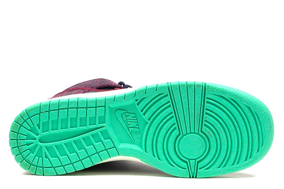 Nike Dunk HI Wmns Skinny Print âPurple/Dynastyâ