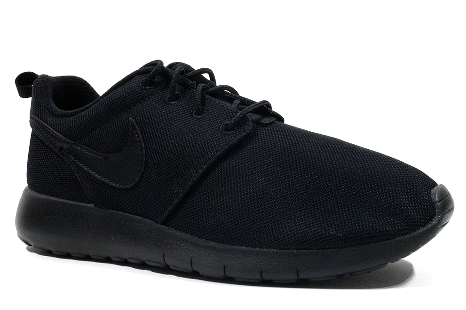 Nike Roshe Run "Black/Black" (GS)