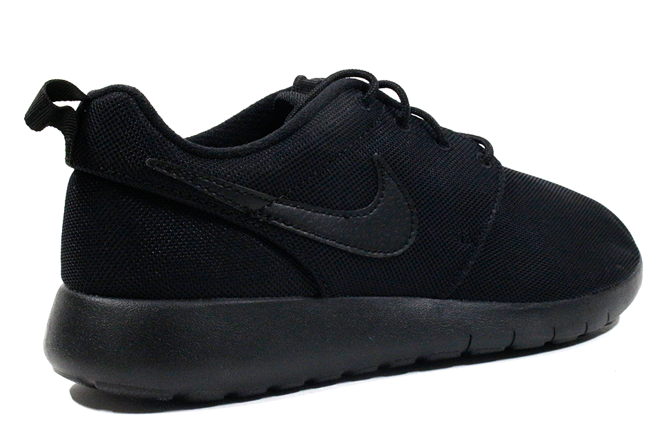 Nike Roshe Run "Black/Black" (GS)