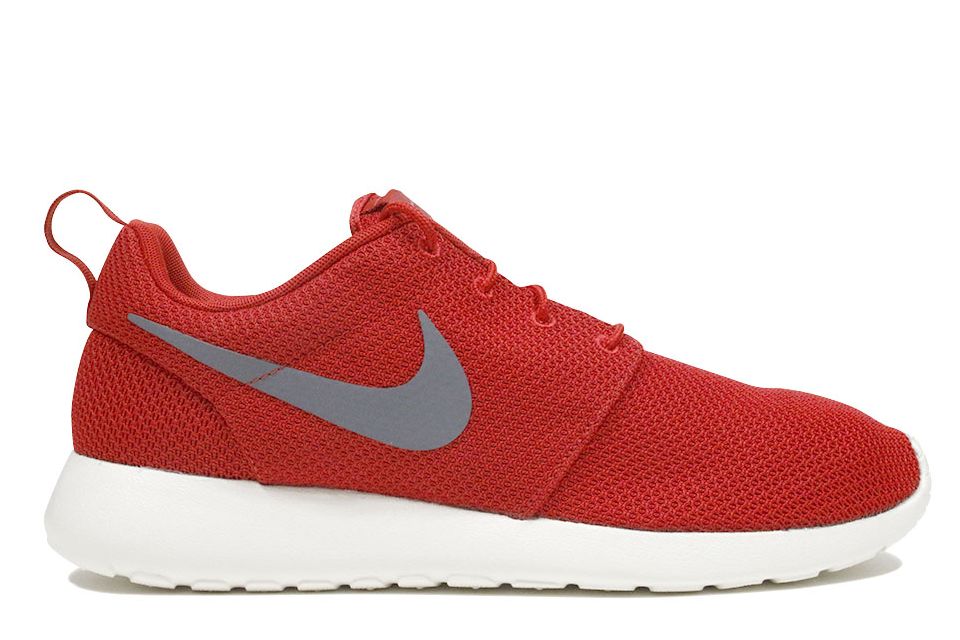 Nike Roshe Run "Sport Red Cool Grey"