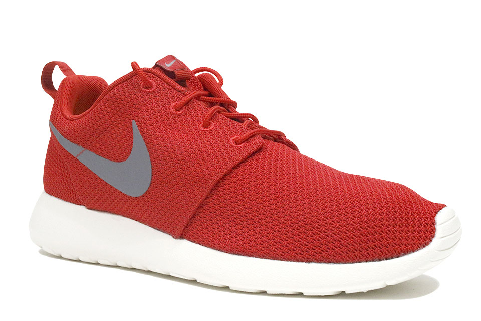 Nike Roshe Run "Sport Red Cool Grey"