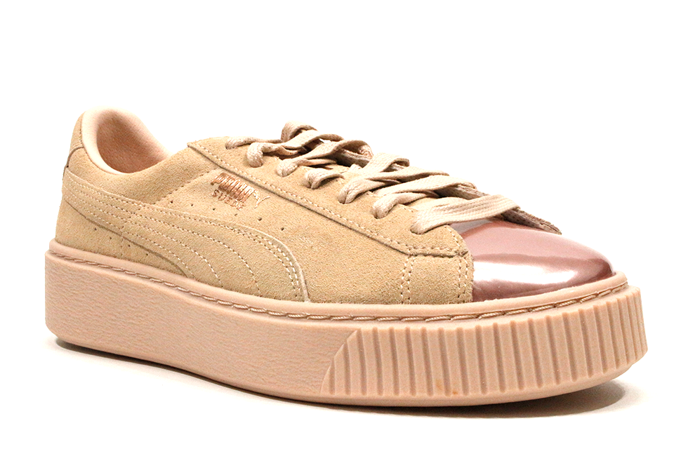 Puma Suede Platform "Rose Gold" Wmns