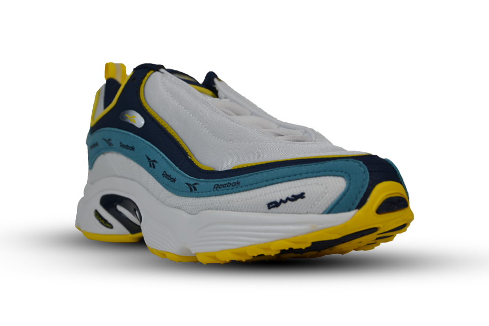 REEBOK DMX DAYTONA VECTOR "White/Navy/Mist/Yellow"