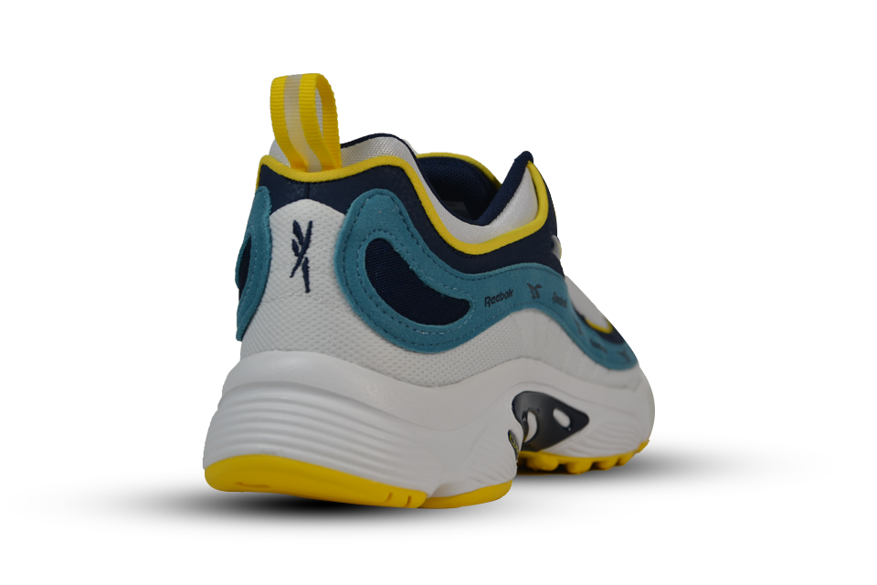 REEBOK DMX DAYTONA VECTOR "White/Navy/Mist/Yellow"