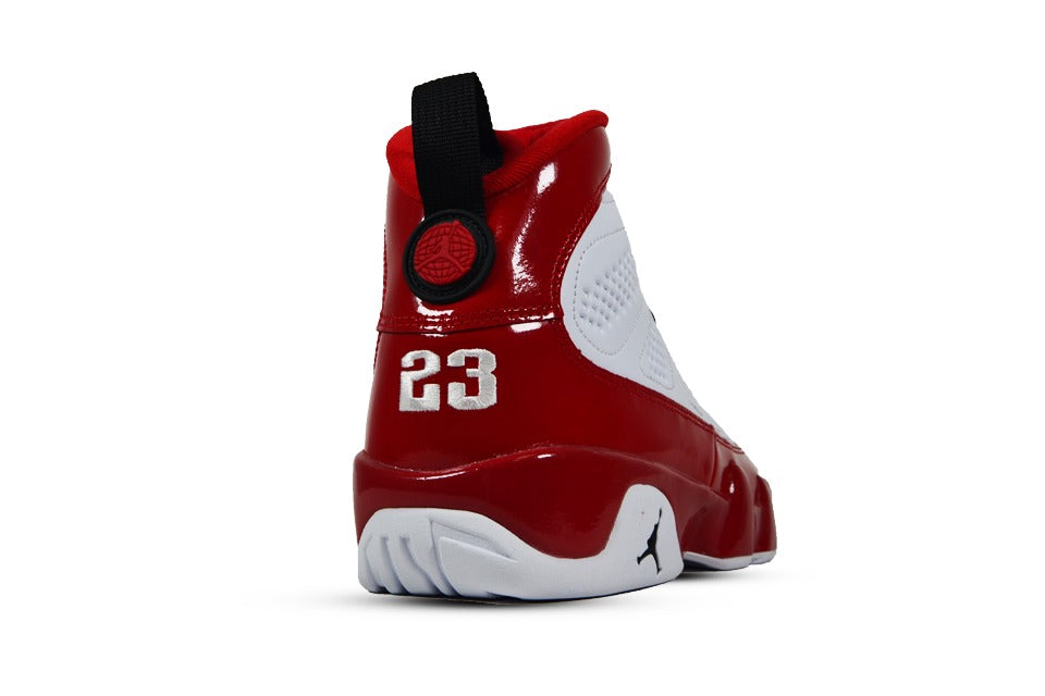 AIR JORDAN 9 RETRO "White/Gym Red"