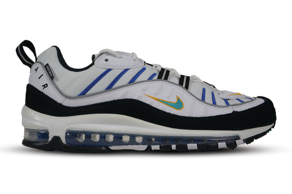 NIKE AIR MAX 98 PREMIUM "White/Teal Nebula"