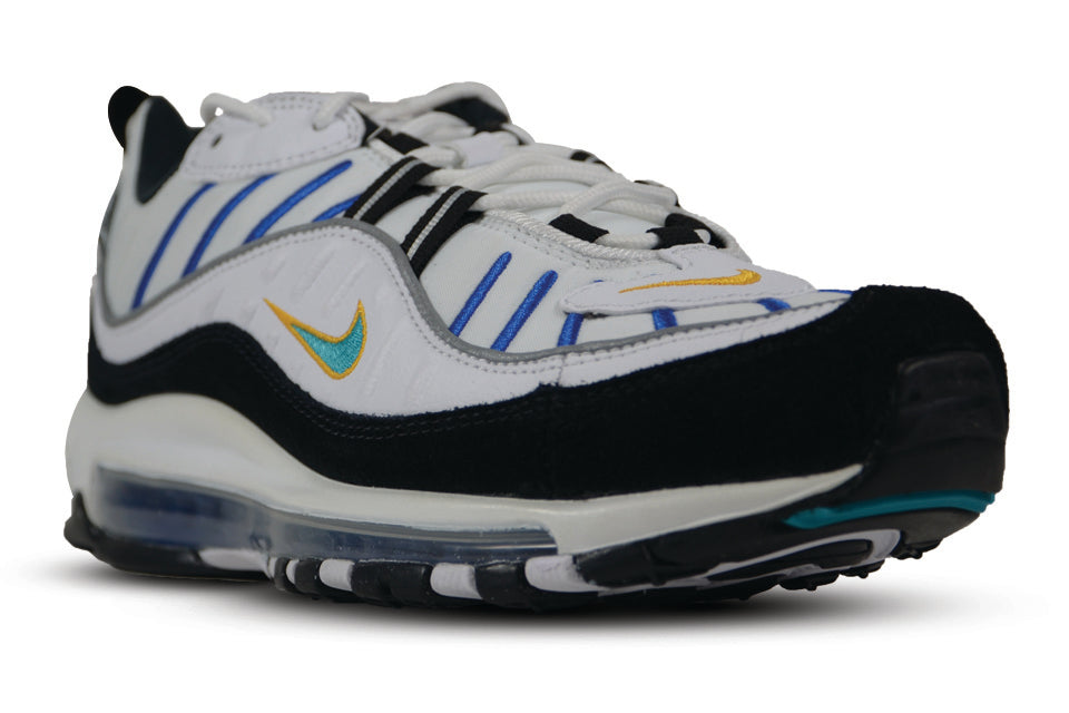NIKE AIR MAX 98 PREMIUM "White/Teal Nebula"