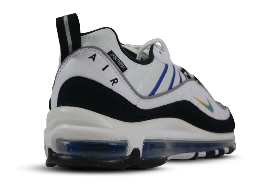 NIKE AIR MAX 98 PREMIUM "White/Teal Nebula"