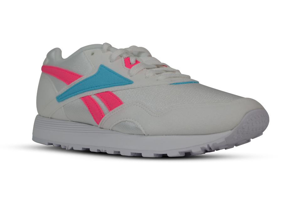REEBOK CLASSIC RAPIDE "White/Solar Pink/Neon Blue"