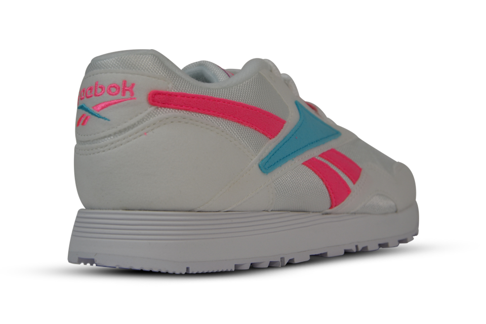 REEBOK CLASSIC RAPIDE "White/Solar Pink/Neon Blue"