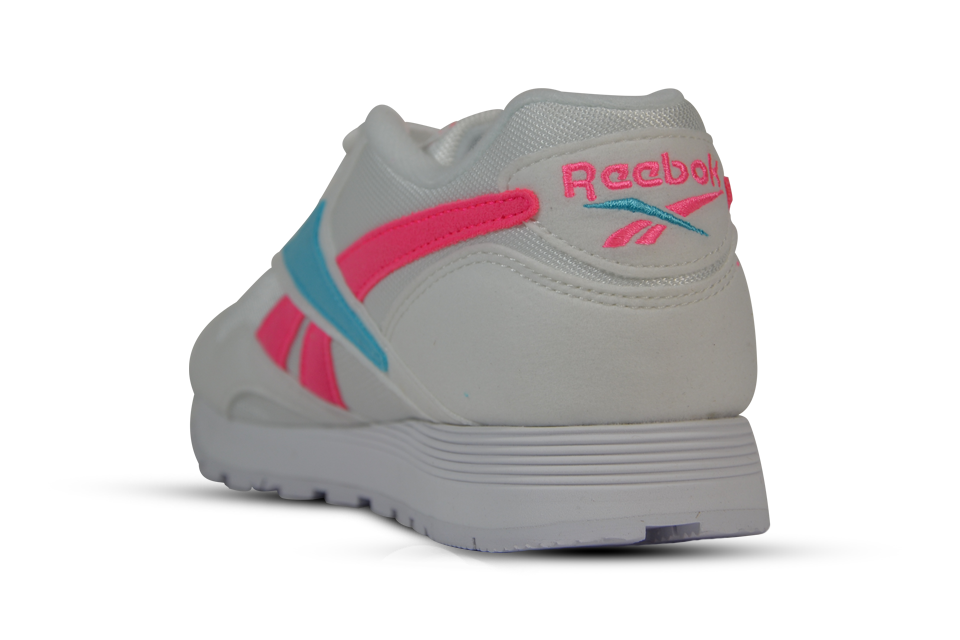 REEBOK CLASSIC RAPIDE "White/Solar Pink/Neon Blue"
