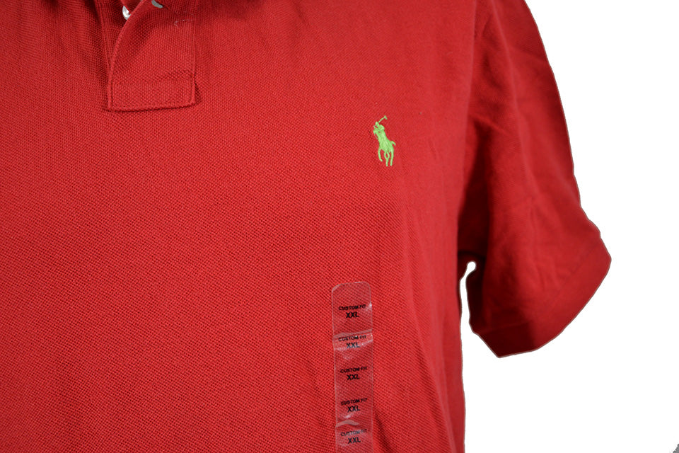 Polo RED CUSTOM FIT "RED / YELLOW"