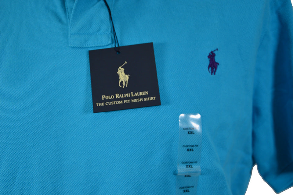 Polo DELRAY BLUE CUSTOM FIT "DELRAY BLU"
