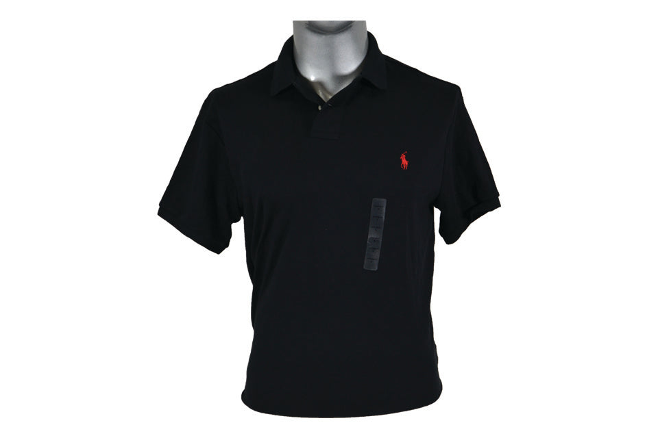 Polo RL BLACK CUSTOM FIT "BLACK"