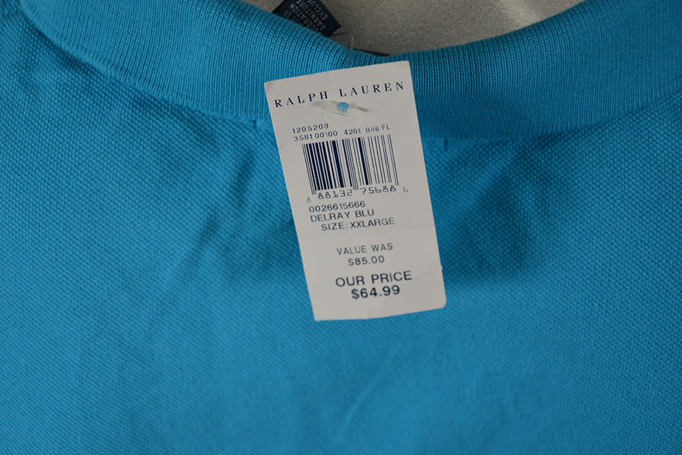Polo DELRAY BLUE CUSTOM FIT "DELRAY BLU"