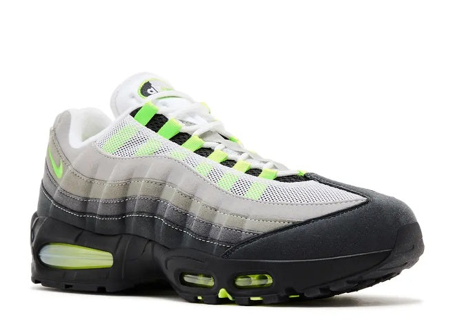 Nike Air Max 95 OG Neon 2025 Mens Sneaker Grey Suede by Nike