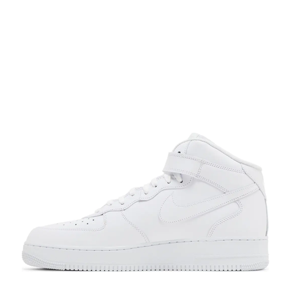 Nike Air Force 1 Mid x Supreme 'Box Logo Triple White' sneaker, alternate view 6
