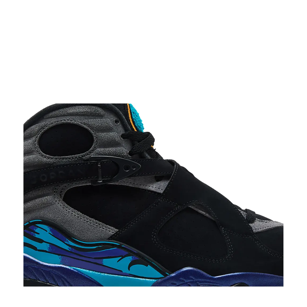 Air Jordan 8 Retro 'Aqua' sneaker, alternate view 5