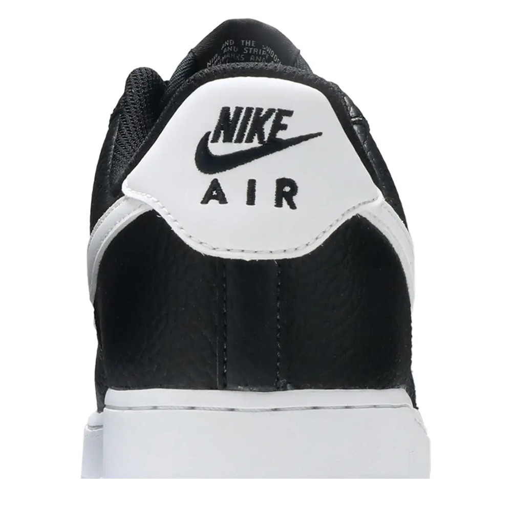 Nike Air Force 1 '07 'Black/White' sneaker, alternate view 2