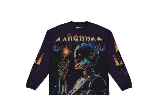 Godspeed LS 05 'Sputnik Navy' Godspeed Godspeed LS T-Shirt Men's Shirt