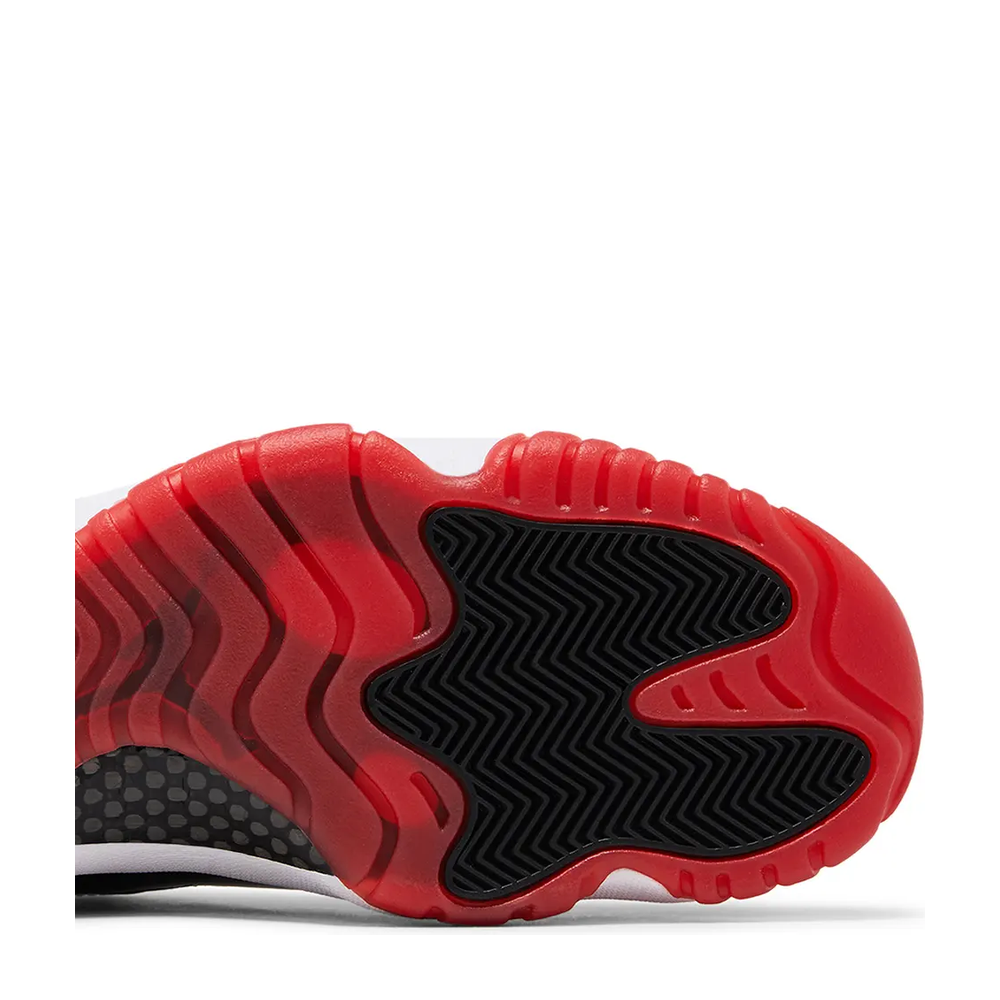 Air Jordan 11 Retro Low 'Bred' sneaker, alternate view 6