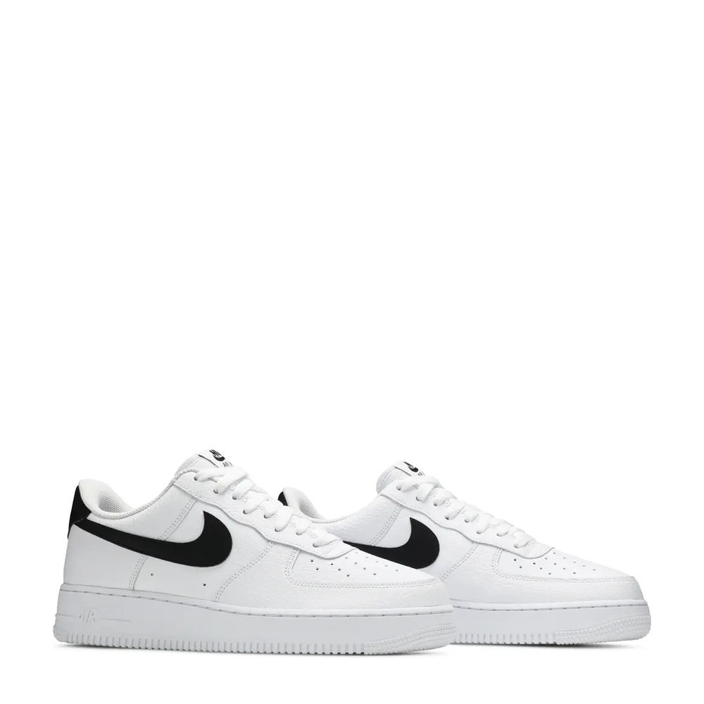 Nike Air Force 1 '07 'White/Black' sneaker, alternate view 7