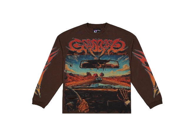 Godspeed LS 06 On The Run 'Mocha' Godspeed LS T-Shirt Men's Shirt