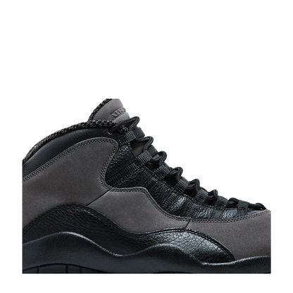 Air Jordan 10 Retro 'Shadow Gray' sneaker, alternate view 2