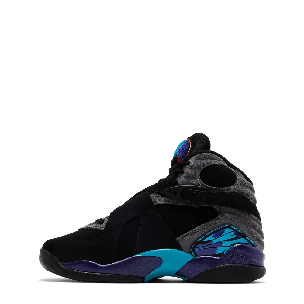 Air Jordan 8 Retro (GS) 'Aqua' sneaker, alternate view 5