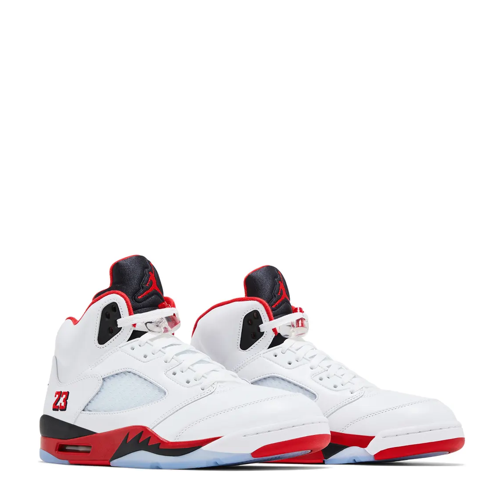 Air Jordan 5 Retro 'Fire Red' sneaker, alternate view 9