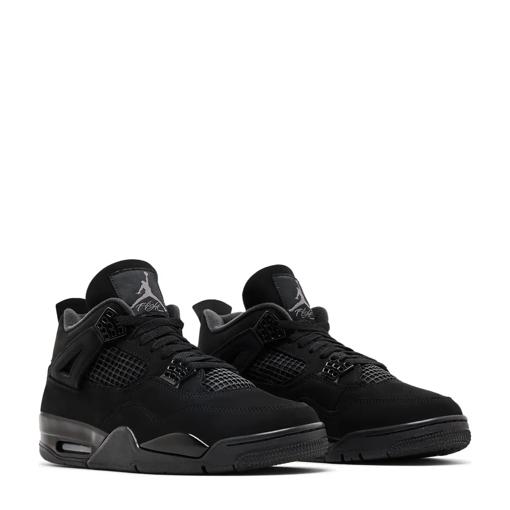 Air Jordan 4 Retro 'Black Cat' sneaker, alternate view 9