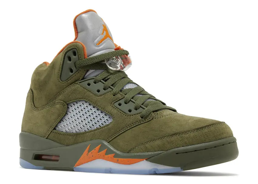 Nike Air Jordan 5 Retro 'Olive' 2024 Men’s Sneakers by Air Jordan