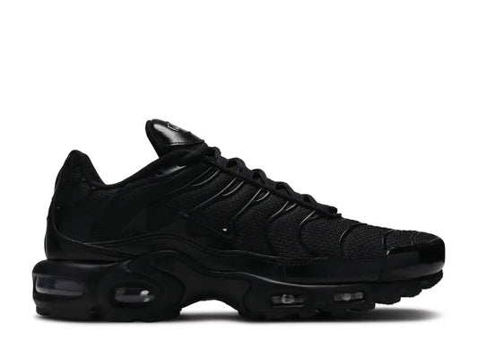Nike Air Max Plus Triple Black Mens Performance Sneaker by Nike