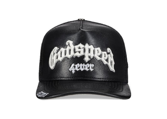 Godspeed Hats 10 'Leather' Godspeed GS Forever Trucker Men's Hat