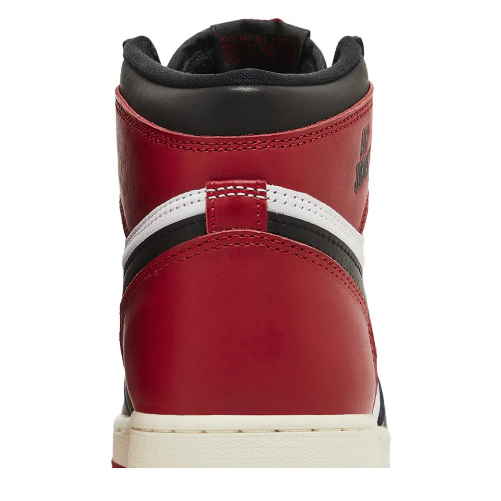 Air Jordan 1 Retro High OG (GS) 'Black Toe Reimagined' sneaker, alternate view 10