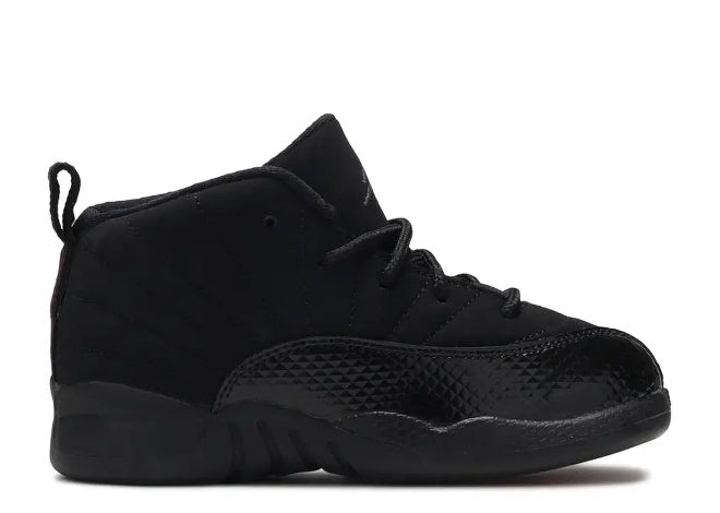 Air Jordan 12 GT 'Black and Rush' Pink Infants Unisex Sneaker