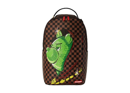 Sprayground MONEY BEAR DEEP IN THOUGHT BACKPACK 'Dark Brown'