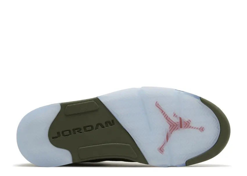 Nike Air Jordan 5 Retro 'Olive' 2024 Men’s Sneakers by Air Jordan