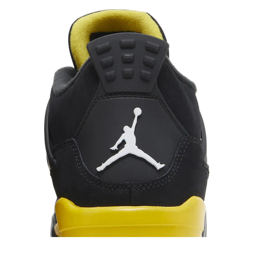 Air Jordan 4 Retro (GS) 'Thunder' sneaker, alternate view 9