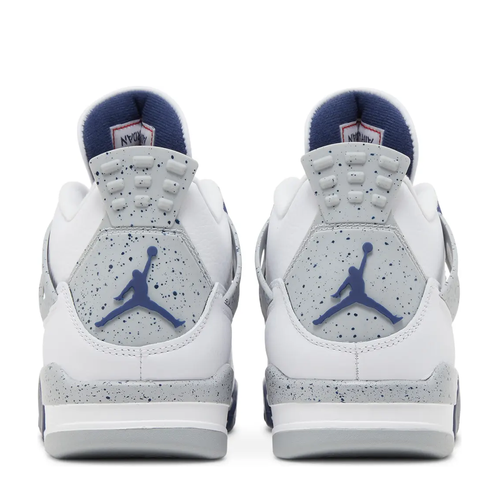Air Jordan 4 Retro 'Midnight Navy' sneaker, alternate view 8