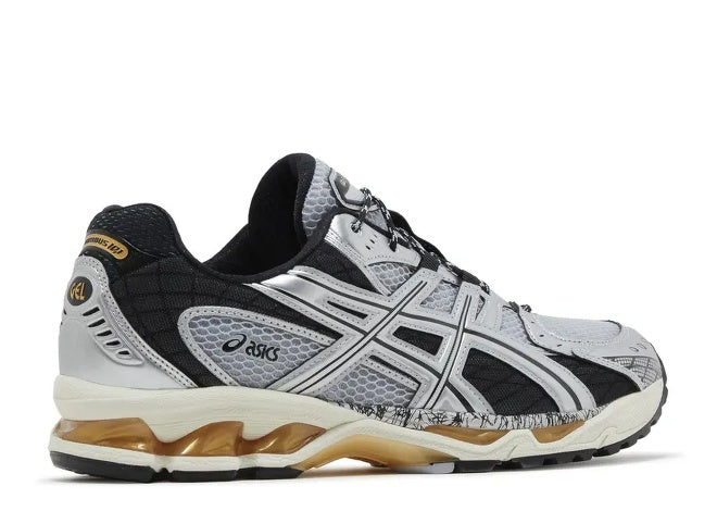 ASICS Gel Nimbus 10.1 Piedmont Grey Pure Silver Men Sneaker by Asics