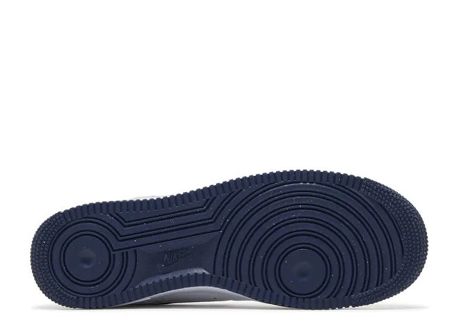 Nike Air Force 1 07 White Midnight Navy Mens Sneaker by Nike