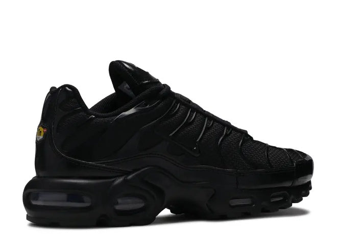 Nike Air Max Plus Triple Black Mens Performance Sneaker by Nike