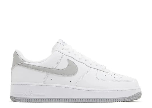 Nike Air Force 1 07 White Light Smoke Grey Mens Sneaker by Nike